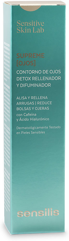 Sensilis Supreme contorno de ojos detox rellenador 15 ml