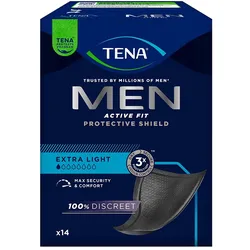 TENA MEN Active Fit Level 0 Inkontinenz Einlagen 14 St