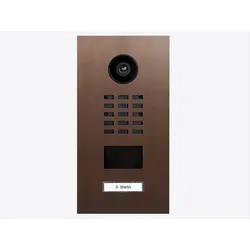 DoorBird D2201V IP Video Türsprechanlage – Echte Baubronze