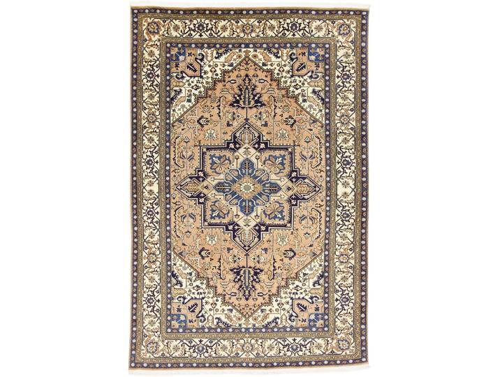 Azerbaijan Teppich 195x296 Handgeknüpft Orientteppich Perserteppich Wolle