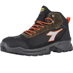 Sicherheitshochschuhe S3 "SPORT DIATEX MID" black - 35 - schwarz