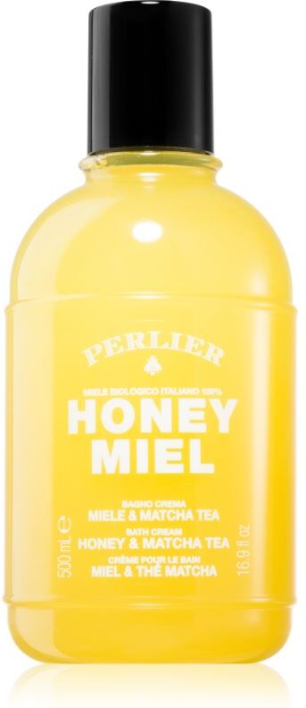 Perlier Honey Miel Honey & Matcha Tea shower and bath cream 500 ml