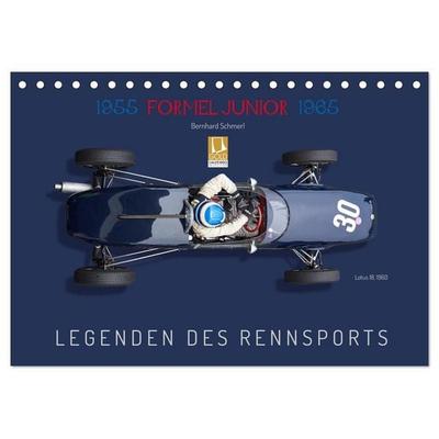 Legenden des Rennsports - Formel Junior 1955-1965 (Tischkalender 2027 DIN A5 quer), CALVENDO Monatskalender