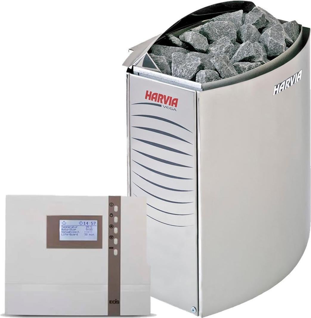 Harvia Vega BC90E Saunaoven met EOS ECON D2, 9 kW