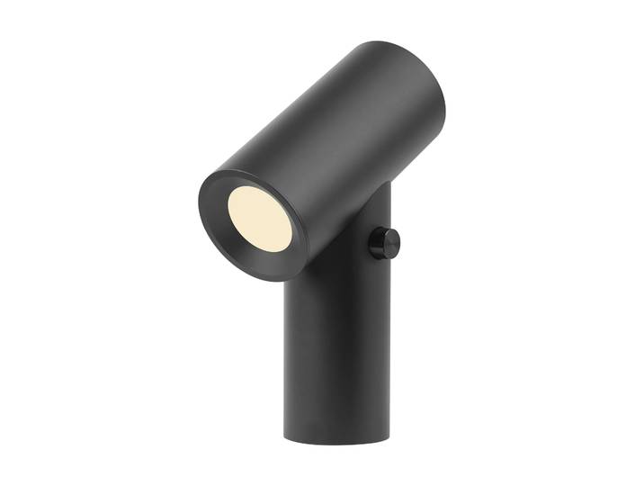 Muuto Lampe de table portable Beam Noir, 26,2 cm