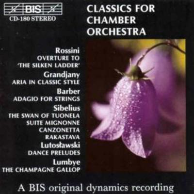 Classics For Chamber Orchestra vol.1 - Stockholm Sinfonietta,Vestjysk Chamber Ens, CD