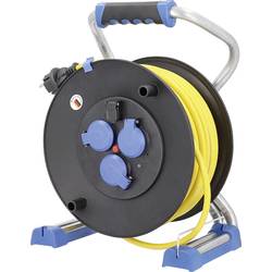 AS Schwabe 23626 Kabeltrommel 40 m Gelb Schutzkontakt-Stecker