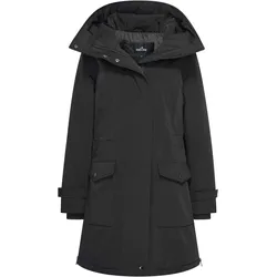 Euro-Star Damen Parka Wintermantel ESMia wasserdicht schwarz, Größe: L