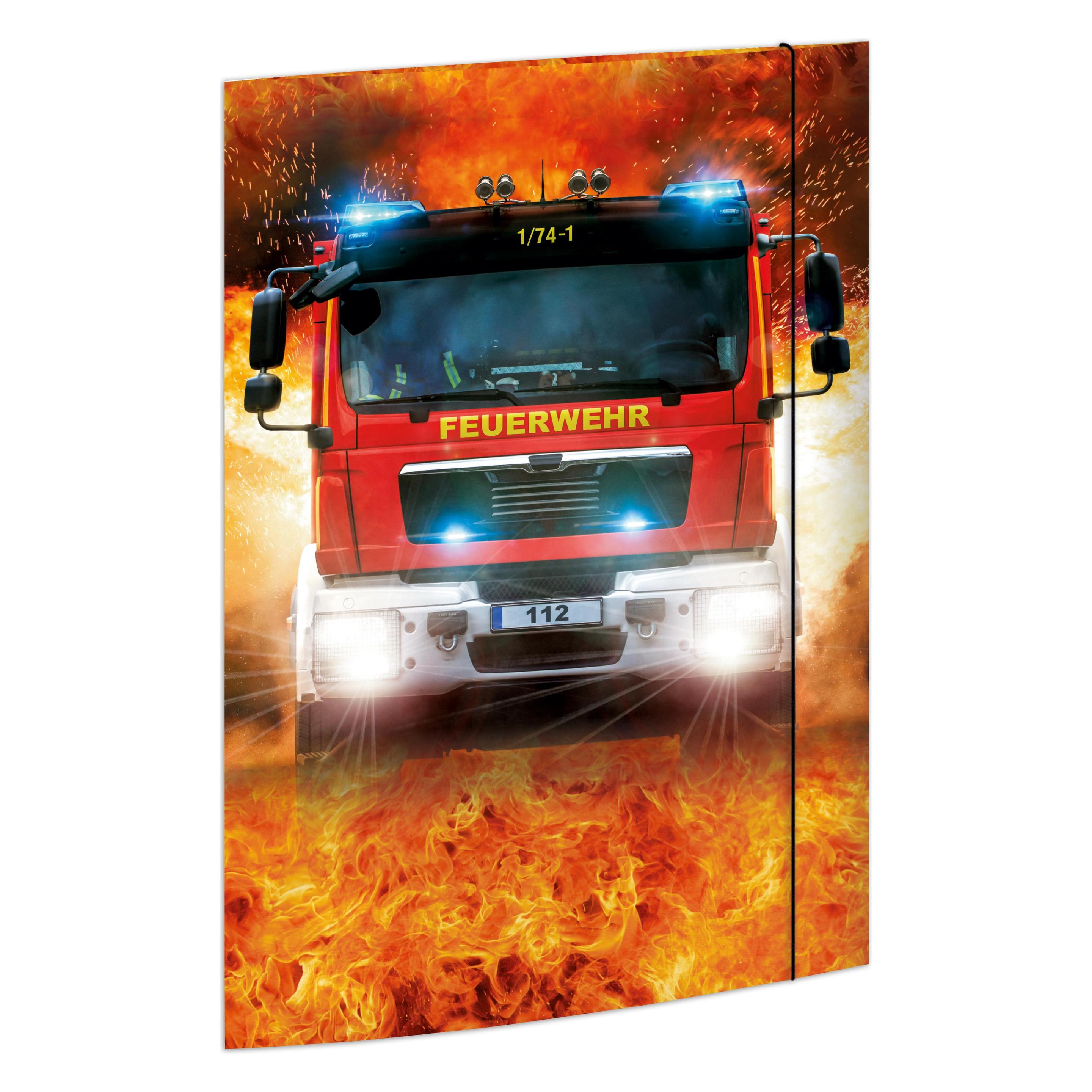 Rnk Verlag Zeichenmappe DIN A3 Feuerwehr (A3, 1x) (45362)