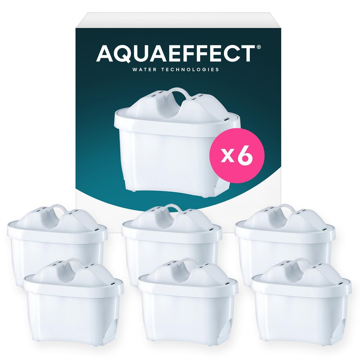 Dripio Waterfilterpatronen MAX+ voor BRITA-waterkannen, 6 stuks