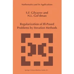 Regularization of Ill-Posed Problems by Iteration Methods, Fachbücher von Nataliya L. Gol'dman, S. F. Gilyazov