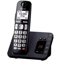 Panasonic KX-TGE260NLB DECT telefoon, Telefon, Schwarz