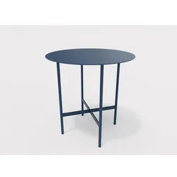 BETA Beistelltisch rund Small RAL 5020 ozeanblau