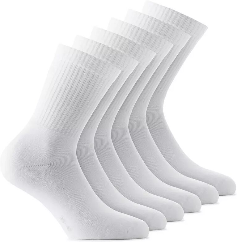 Rohner - Wadenlange Sportsocken, für Herren, Weiss, Größe 43-46