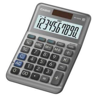 CASIO MS-100FM Tischrechner grau