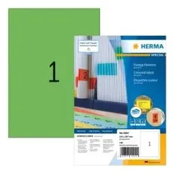 Herma, Etiketten, Farbige Etiketten A4