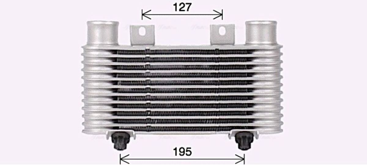Ladeluftkühler AVA COOLING MZ4239