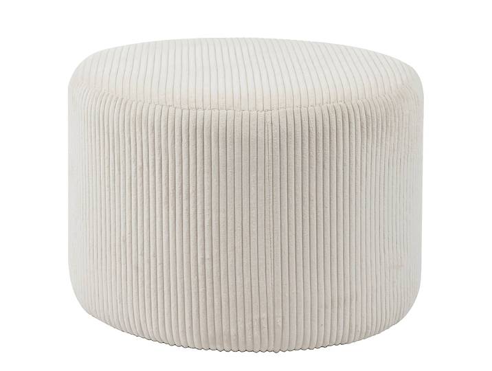 Pouf Papari 55 x 38 x 55cm Beige/Beige