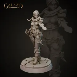 Female Bandit Dagger von Galaad Miniatures aus Bandits Crew and Prisoner