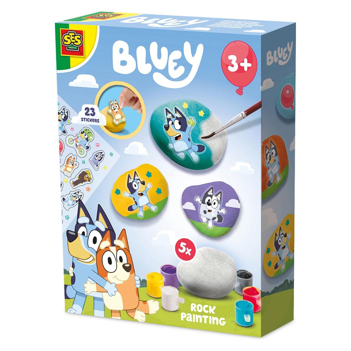 Ses Bluey - Steine bemalen (14095)