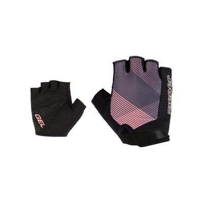 Fahrradhandschuhe ZIENER "CHADI-Z JUNIOR", Kinder, Gr. M, schwarz (schwarz.powder blush), Materialmix, Handschuhe