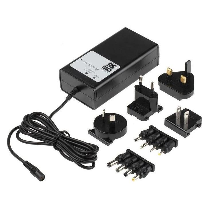 RS PRO Universal charger NiMH 2.0A 1-10 cell (1735593)