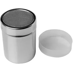 Zuckerstreuer Easy Baking Edelstahl Silber
