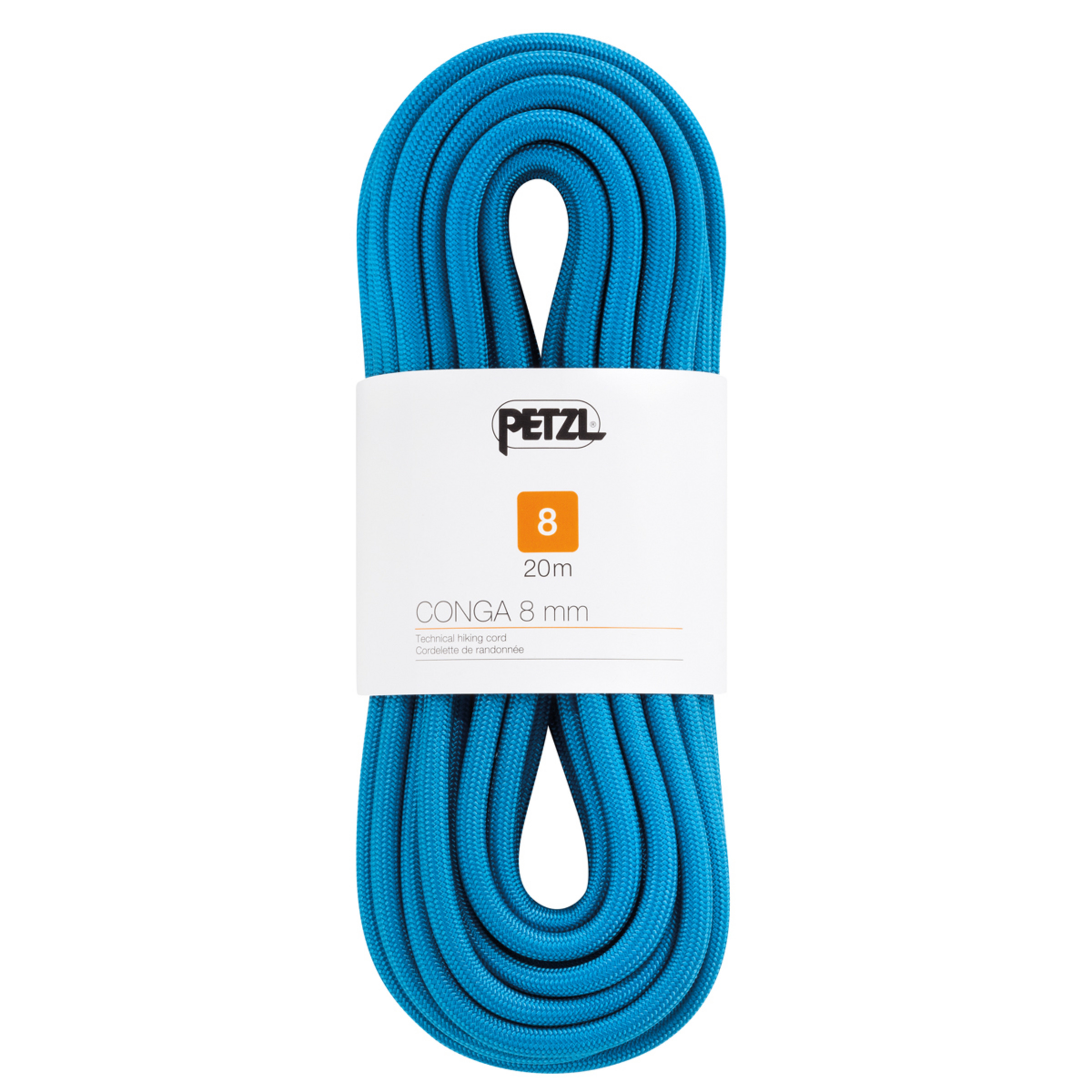 Petzl Conga 8.0 Wanderseil Statikseile blau Größe 30m Klettersteig