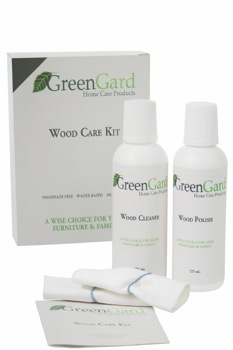 GreenGard Stay Wood Care Kit Houtverzorgingsset voor reiniging en bescherming