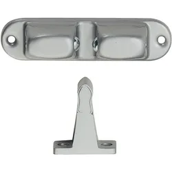 Kws, Türstopper, Türhalter 1083 mit verstellbarer Druckkugel, Wandab. 70mm,Alu/Stahl silber lack. (1x)