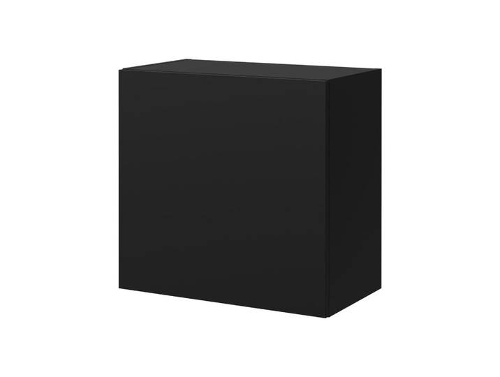 Mirjan24 Hängevitrine Capital Quadrat, Schwarz, Rechteckig, 50x50x30 cm, Esszimmer, Vitrinen, Vitrinenschränke