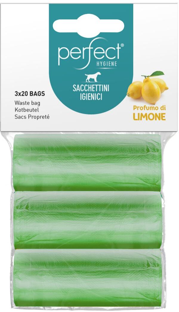 Perfect Dog Sacchettini Igienici 3x20 LIMONE