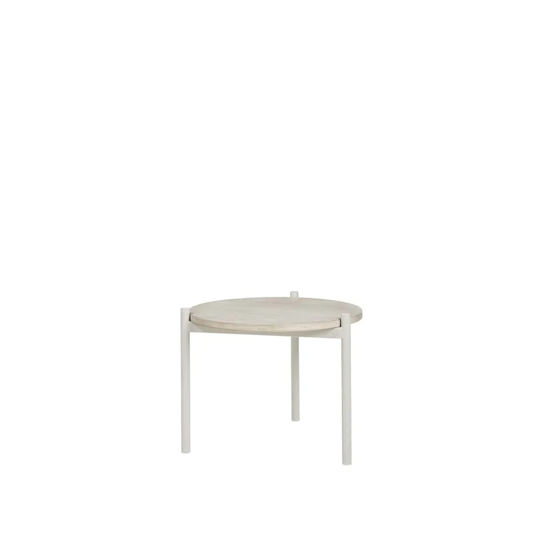 Broste Copenhagen Elaine tafel wit Ø49,5 cm