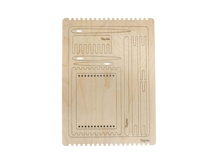 Holz Webrahmen Set, FSC Mix Credit, 9-21 cm, 11teilig, SB-Btl. 3Stück