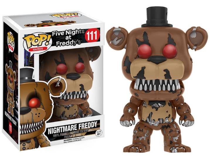 Funko Pop! Games Fnaf Nightmare Fredd