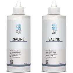 Medivent EVA Saline (2x 360ml)