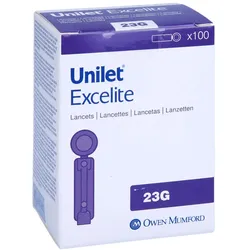Unilet Excelite 23 G Lanzetten 100 St
