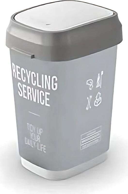 Keter Recycling Service Dubbele Swing Prullenbak - 10 Liter