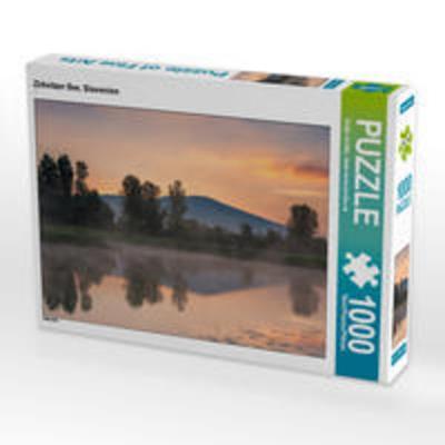 CALVENDO Puzzle Zirknitzer See, Slowenien | 1000 Teile Lege-Größe 64x48cm Foto-Puzzle für glückliche Stunden