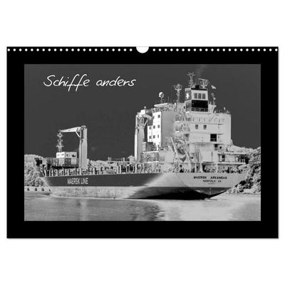 Schiffe anders (Wandkalender 2027 DIN A3 quer), CALVENDO Monatskalender