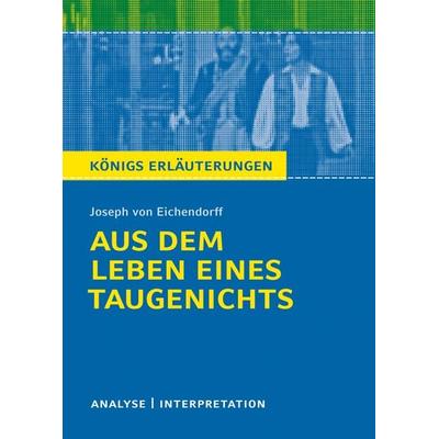 Aus dem Leben eines Taugenichts von Joseph von Eichendorff, Taschenbuch von Joseph Eichendorff, Klett Lerntraining bei PONS Langenscheidt GmbH,