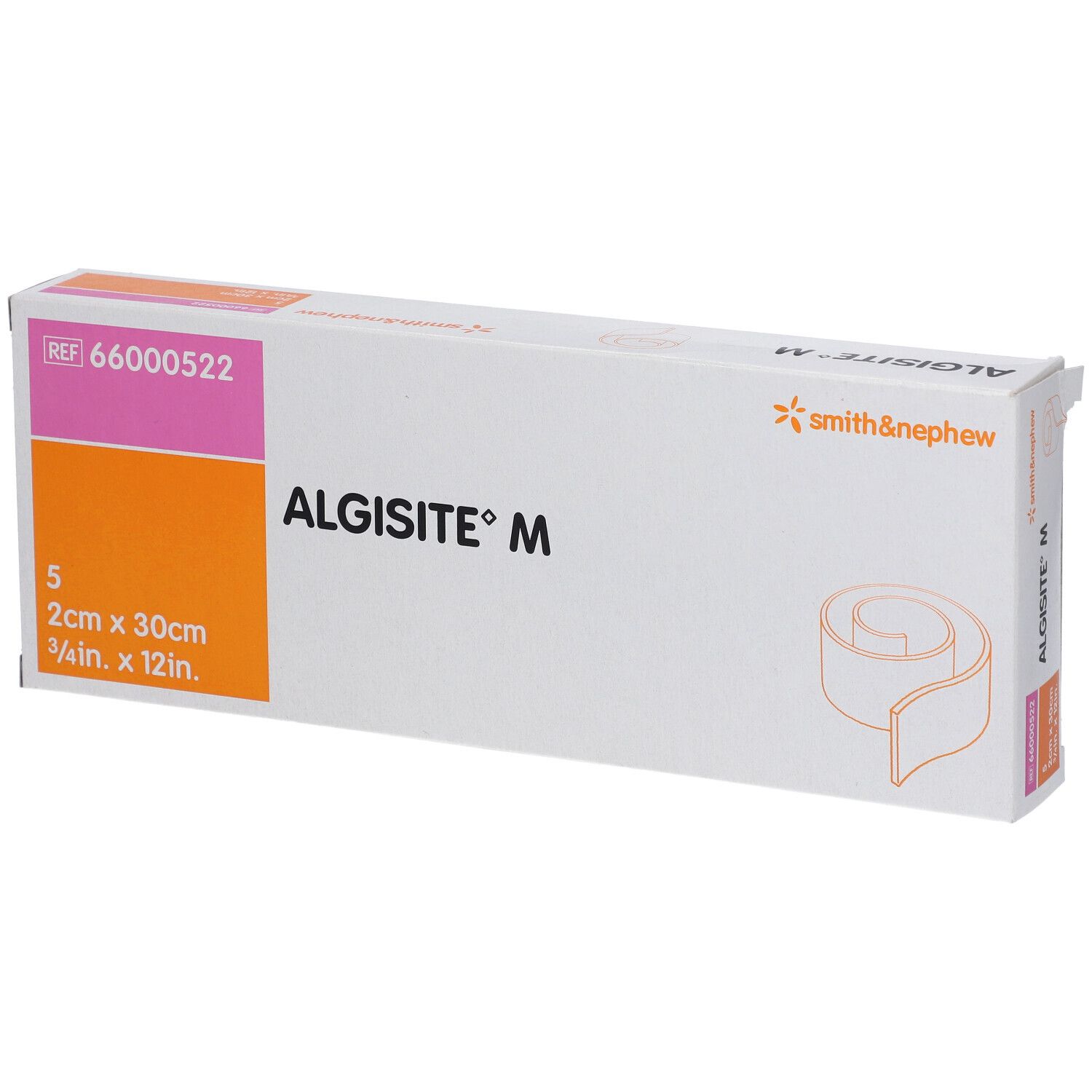 Algisite M Calciumalginat Wundaufl.2x30 cm ster. 5 St Kompressen