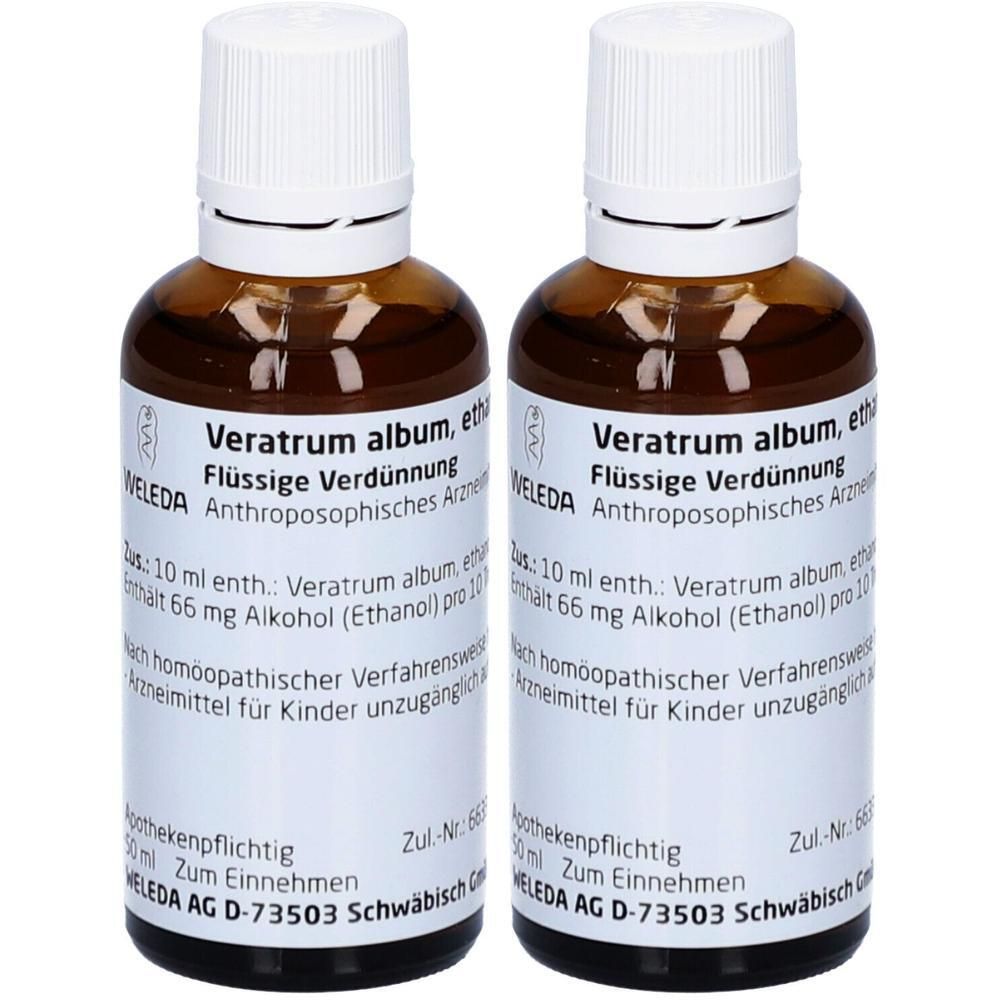 Veratrum Album D 4 Dilution 2x 2x50 ml