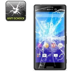 4x Panzerfolie für Sony Xperia M4 Aqua ANTI-SCHOCK Displayschutzfolie HD KLAR
