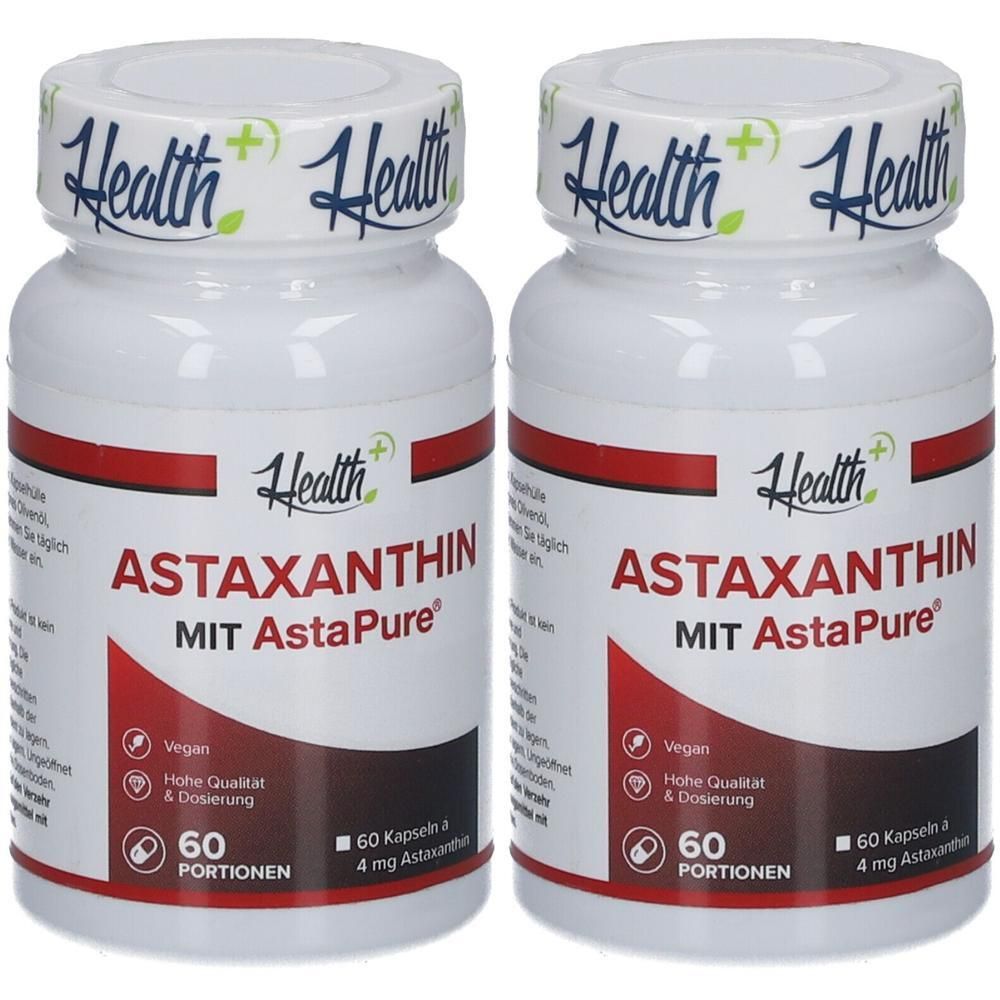Health+ Astaxanthin (60 Caps) Unflavored 2x 2x60 St Kapseln