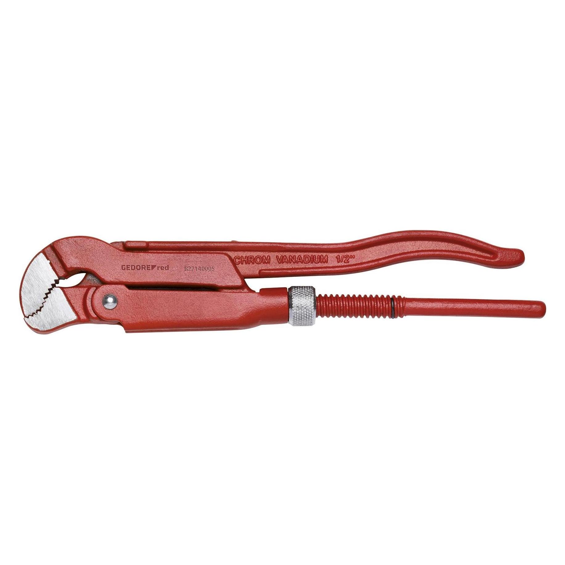 Gedore Red red R27140030 Rohrzange S-Maul f.D.3 Zoll L.640mm (640 mm) (3301170)