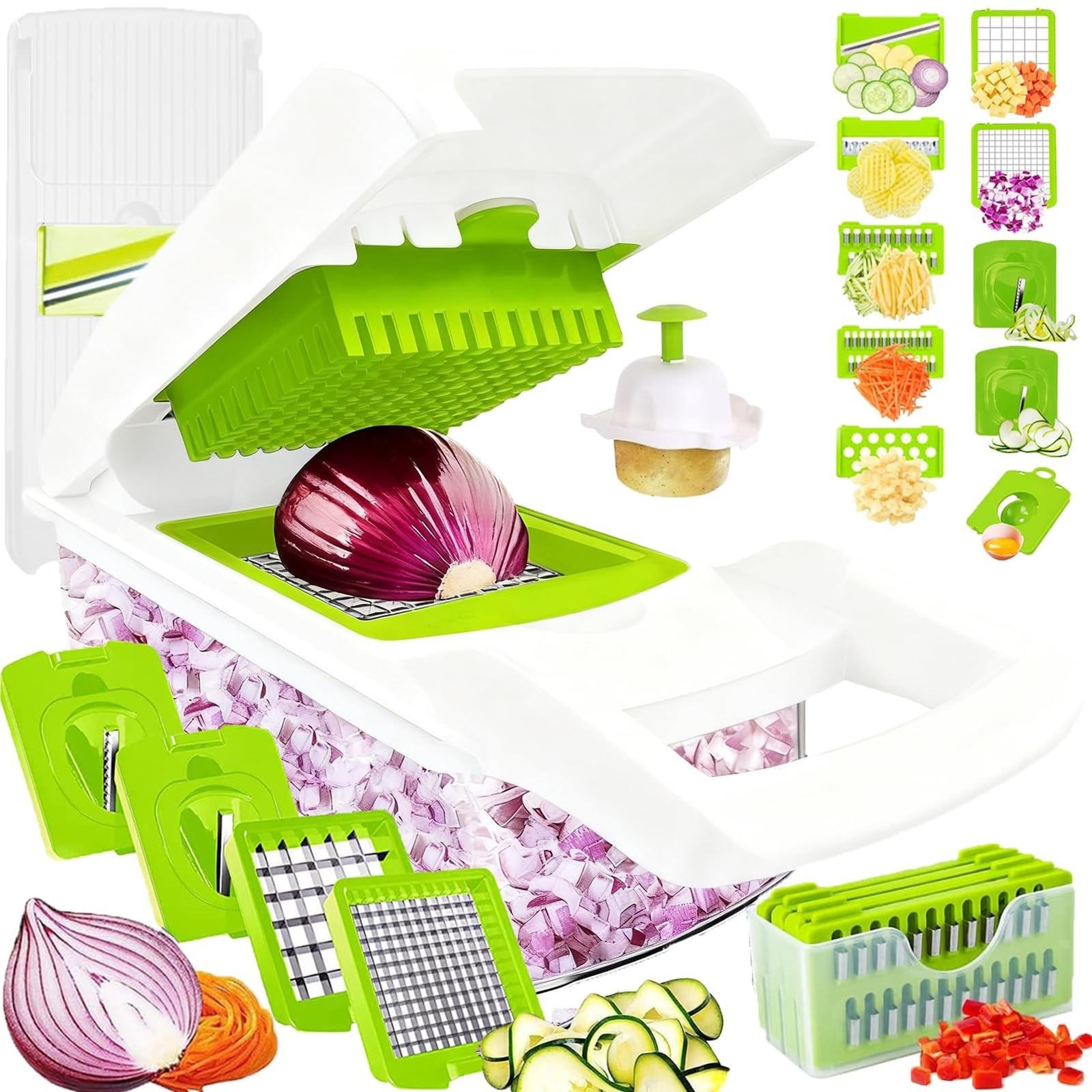 Multifunctionele Groentesnijder en Mandoline Snijder voor Keuken