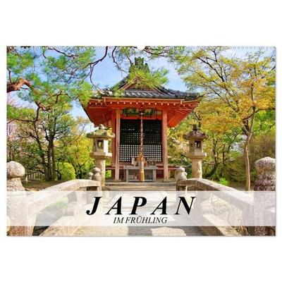 Japan im Frühling (Wandkalender 2027 DIN A2 quer), CALVENDO Monatskalender