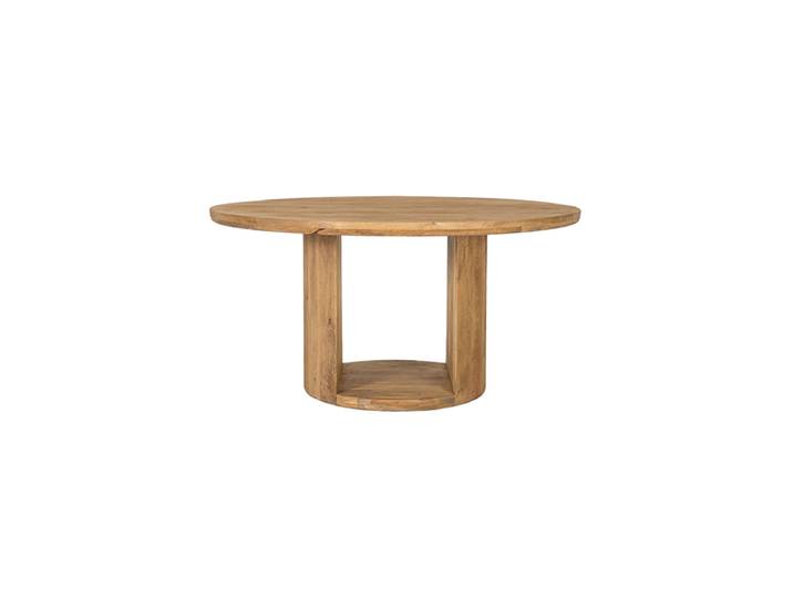 Massiver, runder Esstisch „Nashik“ Ø 150 cm Mangoholz Natural Giner & Colomer