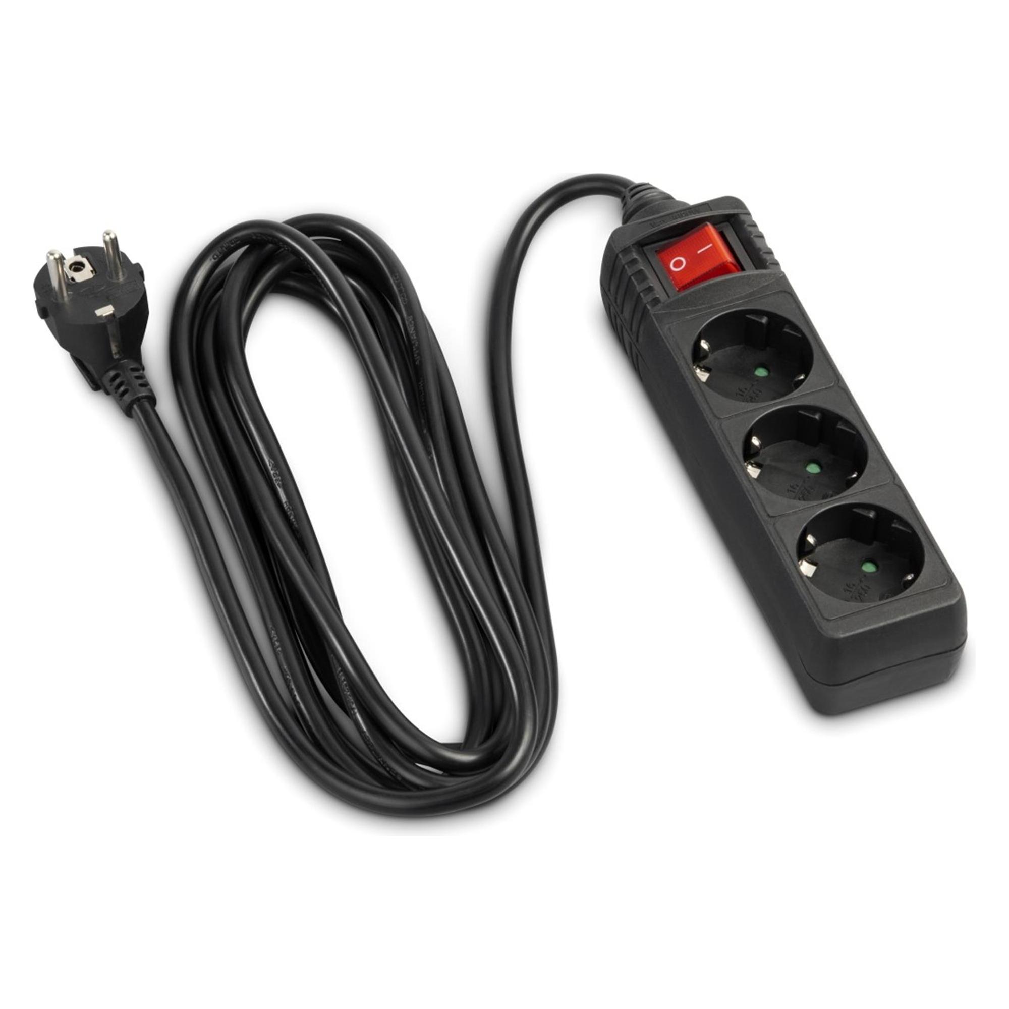 Hama Steckdosenleiste (3x, CEE 7/4, 3 m) (108816)